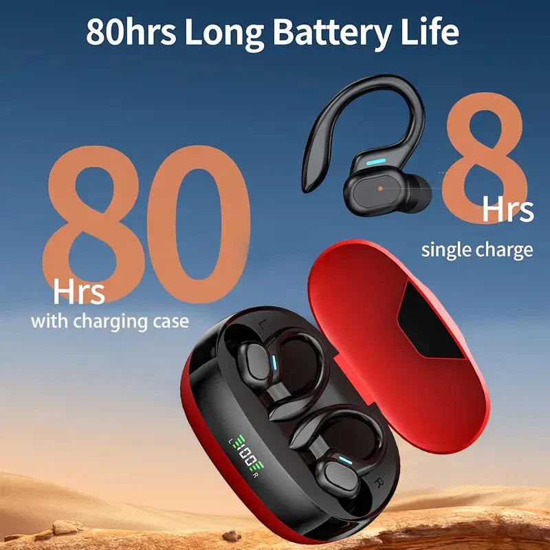 In-Ear Headphones With Noise Cancelling Mic, Sport Earhook