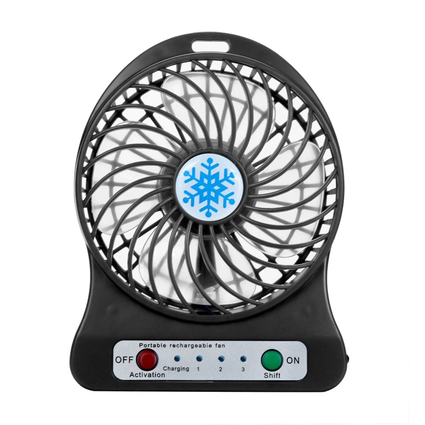 Mini Portable Water Misting Fan, 4 Speeds,Powerful Handheld Fan USB Rechargeable