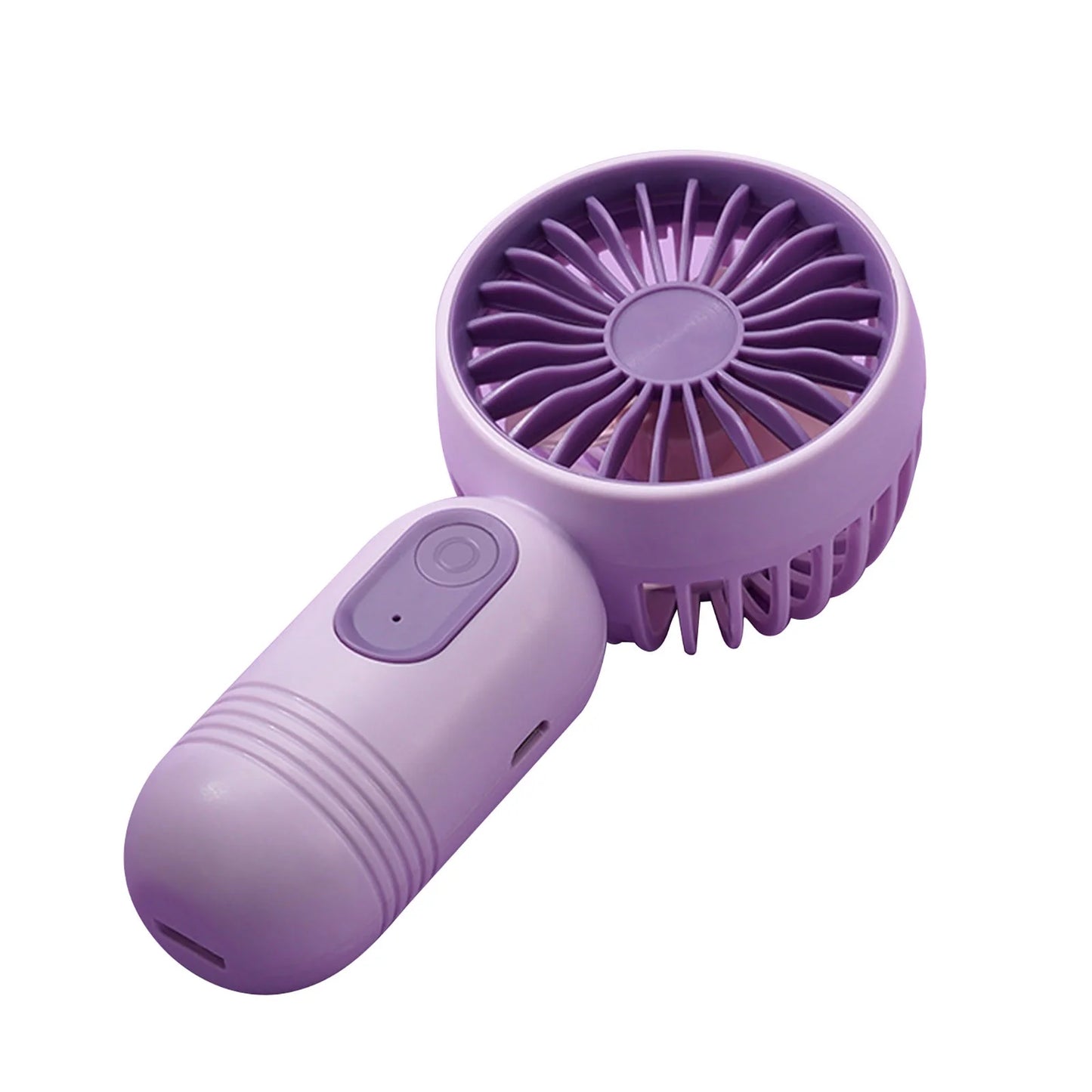 Handheld Mini Fan, USB Rechargeable Small Pocket Fan