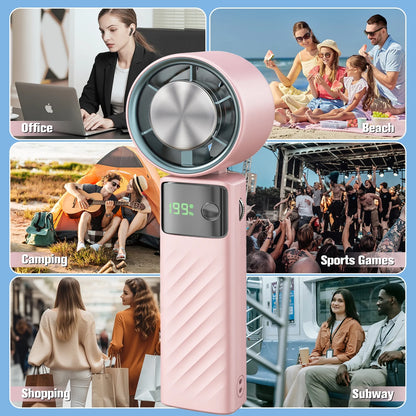 Tech with 199 Speed Cooling Portable Small  Fan&Handheld Fan