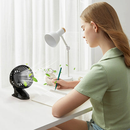 Mini Portable Water Misting Fan, 4 Speeds,Powerful Handheld Fan USB Rechargeable
