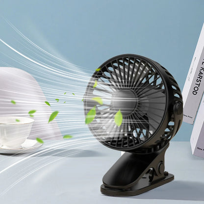 Mini Portable Water Misting Fan, 4 Speeds,Powerful Handheld Fan USB Rechargeable