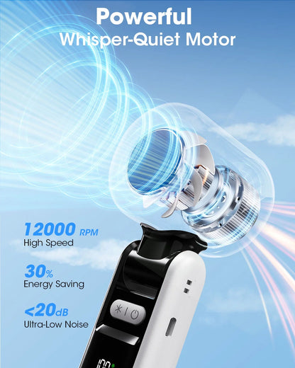 Handheld Fan with Ice Cooler and Flashlight, Chill to 60℉ In Seconds