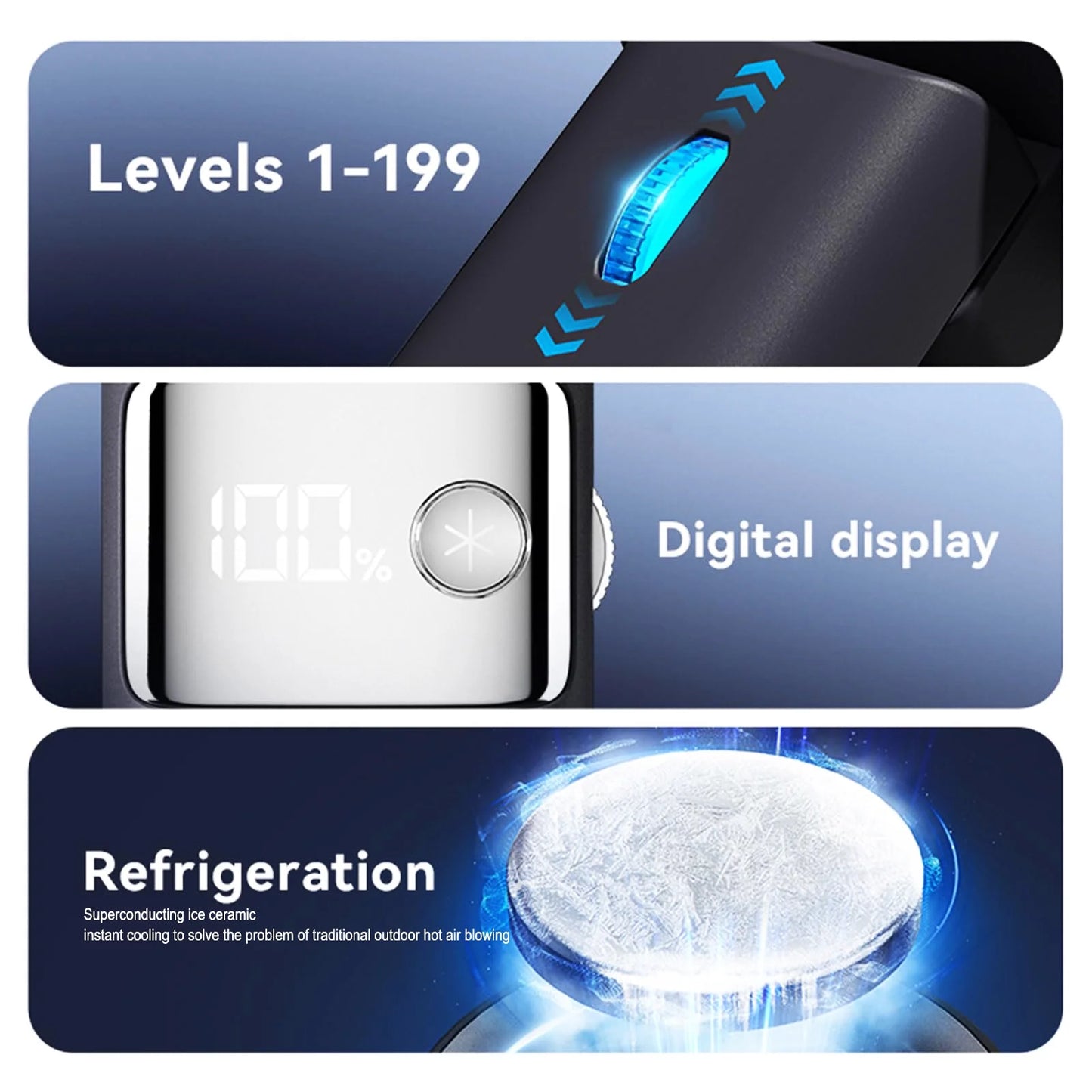 Tech with 199 Speed Cooling Portable Small  Fan&Handheld Fan