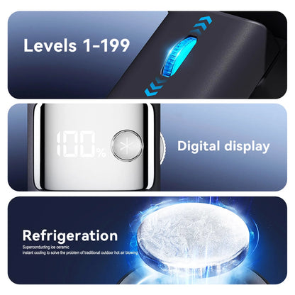 Tech with 199 Speed Cooling Portable Small  Fan&Handheld Fan
