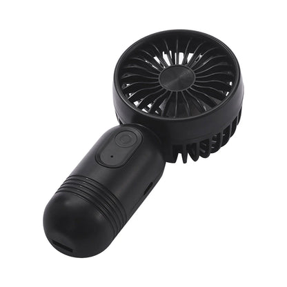 Mini Portable Water Misting Fan, 4 Speeds,Powerful Handheld Fan USB Rechargeable