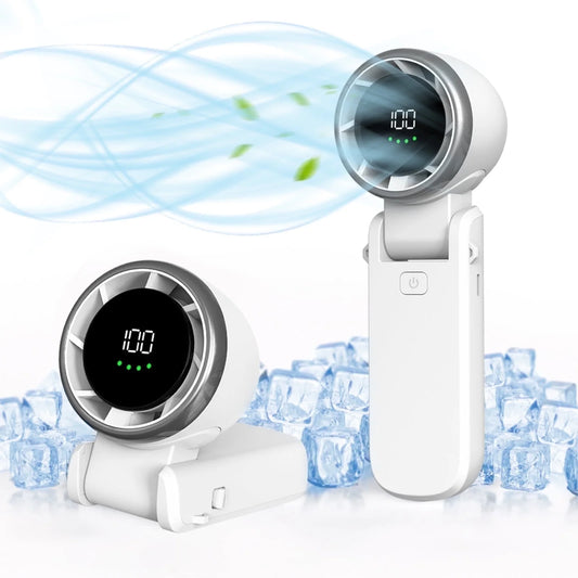 Portable Fan, Mini Handheld Fan with 100 Speeds Air Turbo Personal Fan