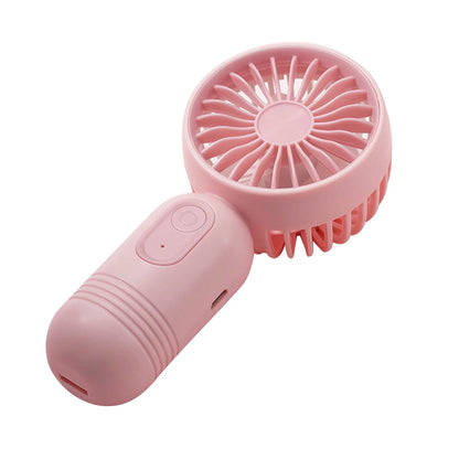 Handheld Mini Fan, USB Rechargeable Small Pocket Fan
