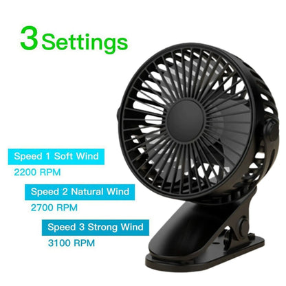 Mini Portable Water Misting Fan, 4 Speeds,Powerful Handheld Fan USB Rechargeable