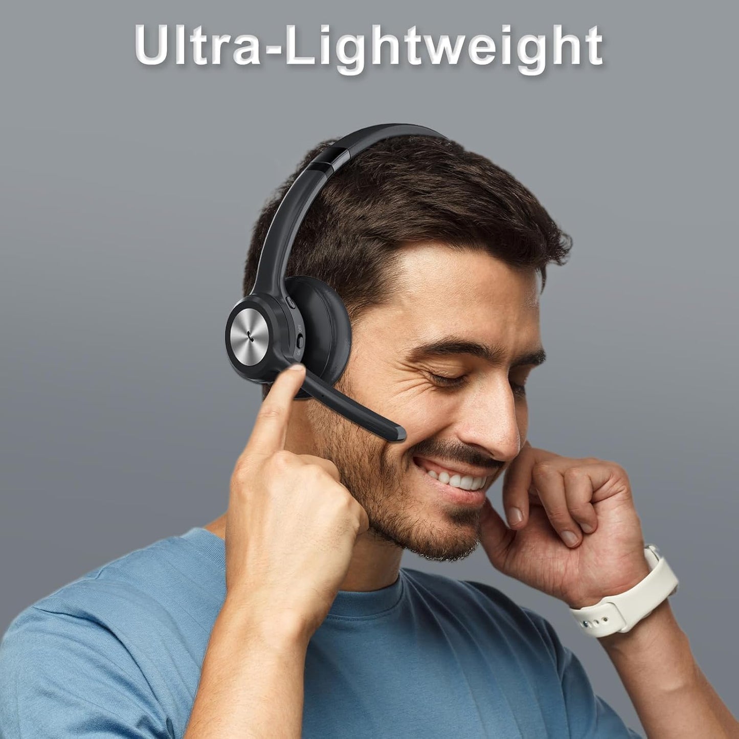 Bluetooth headset Wireless Trucker Headset with Noise Cancelling