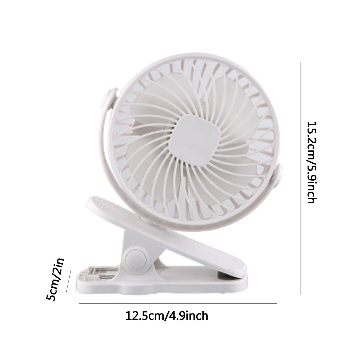 Mini Portable Water Misting Fan, 4 Speeds,Powerful Handheld Fan USB Rechargeable